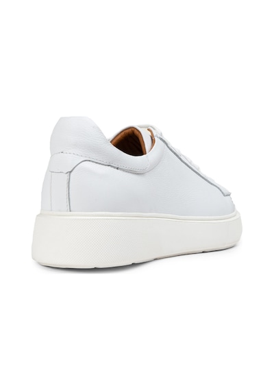 Deery Hakiki Deri Beyaz Erkek Sneaker Ayakkabı - 01954mbyze01 Beyaz
