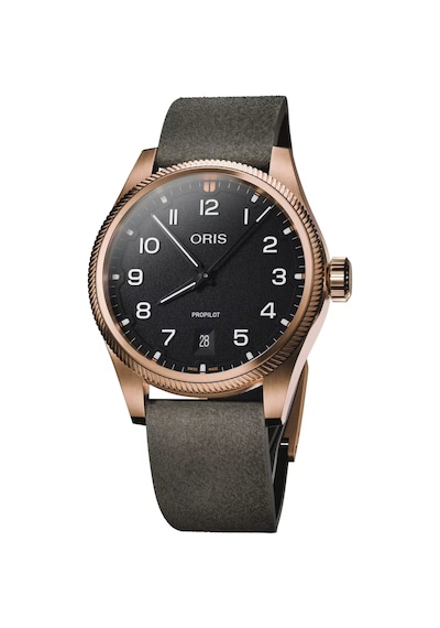 Oris Propilot Bronze 41 Mm Otomatik Saat 01 733 7805 3164-07 6 20 Siyah