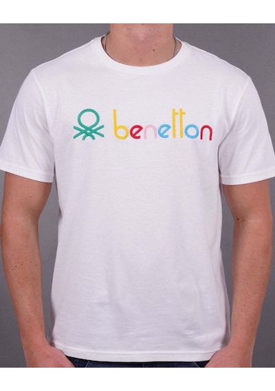 United Colors Of Benetton Erkek Tshirt 3yr3u106g-24y Lacivert