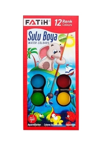 Sulu Boya Sulu Boya Çok Renkli