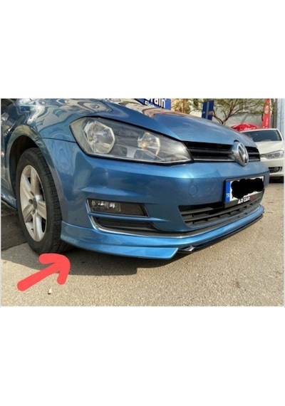 Volkswagen Golf 7 Serisi 2012-2017 Abt Model Ön Tampon Ek Plastik