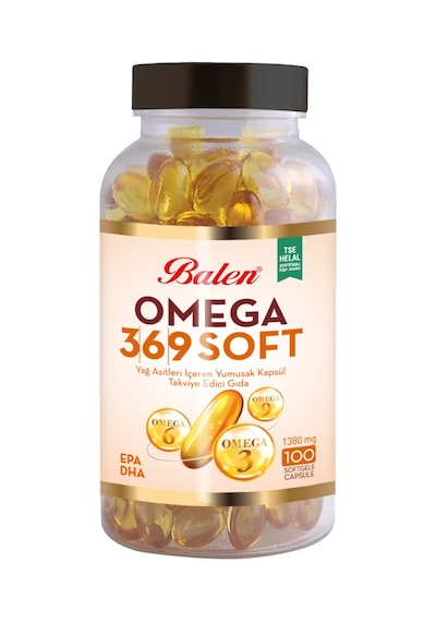 Balen Omega 3-6-9 1380 mg 100 Kapsül