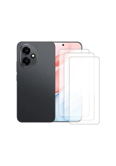 Honor 400 İle Uyumlu Ekran Koruyucu Şeffaf Temperli Kırılmaz Cam Ekran Koruyucu 3 Adet