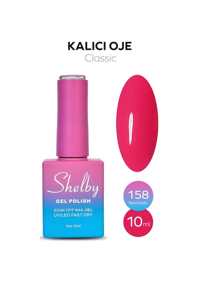 Shelby 10 Ml. A158 Kalıcı Oje