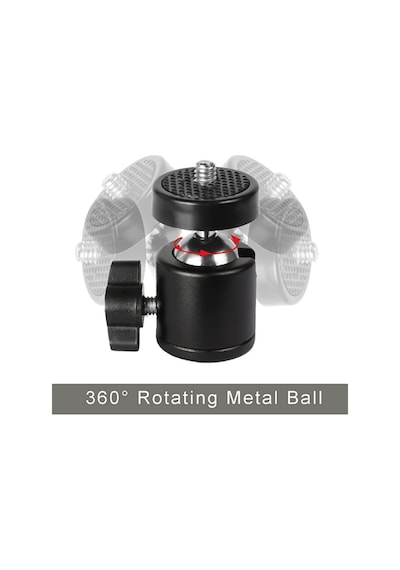 Tripod Slr Projeksiyon Kamera Ve Ring Light Için 360 Derece Döneb