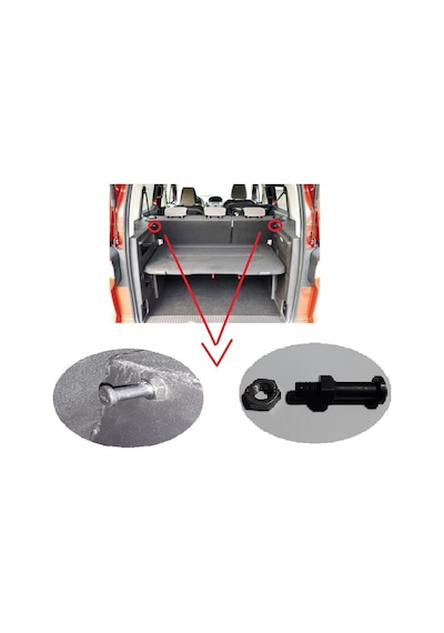 Ford Courier Pandizot Tutucusu Ayağı Demir 2013-2020 1 Adet