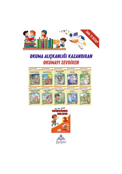 3. Sınıf Okuma Alışkanlığı Kazandıran Okumayı Sevdiren Tam 11 Kitap -12