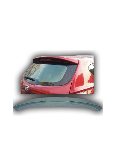 Nissan Qashqai 2008-2013 Uyumlu Yedek Parça Spoiler Boyasız Fibe