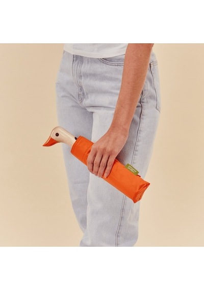 Original Duckhead Duck Kompakt Şemsiye - Papaya renkli