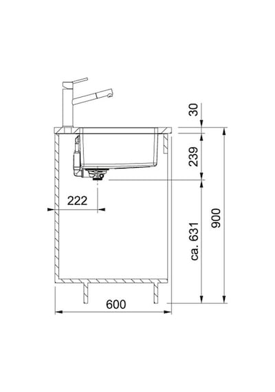 Franke Maris Mrx 110-55 Paslanmaz Çelik Eviye