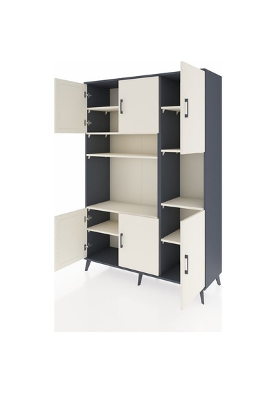 Hyperion Dolap 9 Raflı 6 Kapaklı 132x44x195 Antrasit-aytaşı/a... Antrasit Hyperion Dolap 9 Raflı 6 Kapaklı 132x44x195 Antrasit-aytaşı/a... Antrasit