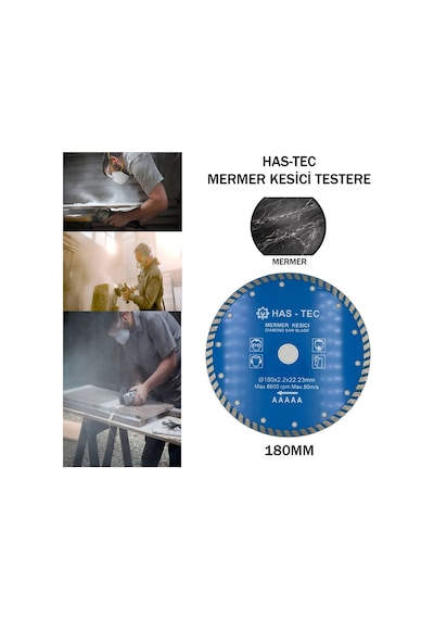 180 Mm Mermer Kesici Diamond Saw Blade Ø180x2.2x22.23 Mm