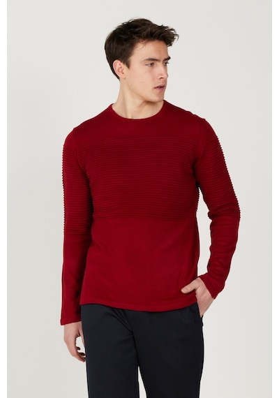 AC&Co / Altınyıldız Classics Erkek Kırmızı Anti-Pilling Özellikli Tüylenme Yapmayan Standart Fit Bisiklet Yaka Çizgi Dokulu Triko 4A4921100065KMZXXL Kırmızı AC&Co / Altınyıldız Classics Erkek Kırmızı Anti-Pilling Özellikli Tüylenme Yapmayan Standart Fit Bisiklet Yaka Çizgi Dokulu Triko 4A4921100065KMZXXL Kırmızı
