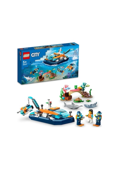 LEGO® City 60377 Kâşif Dalış Kapsülü 182 Parça