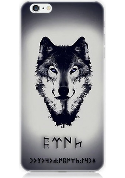 Apple Uyumlu iPhone 6 Silikon Kılıf Kurt Ve Tanrı Türkü Korusun