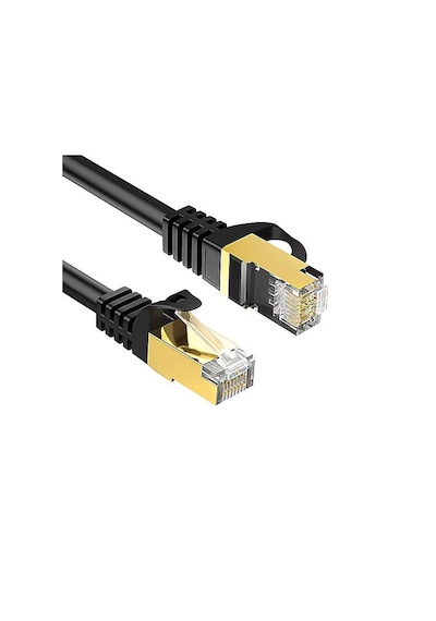 Cat 7 Patch Ethernet Kablosu Cat7 Rj45 İnternet Kablo 50cm