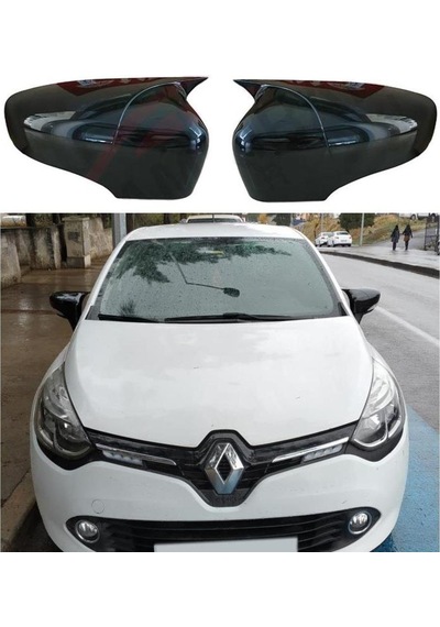 Renault Clio 4 Araca Özel Batman Yarasa Ayna Kapağı Pianoblack