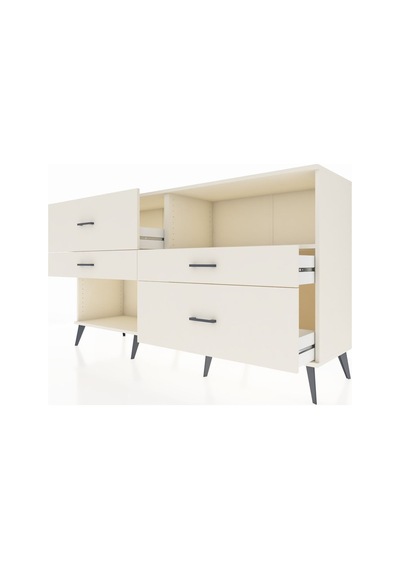 Hyperion Konsol Tek Raflı 4 Çekmeceli 176x44x99 Aytaşı-aytaşı Aytaşı-aytaşı