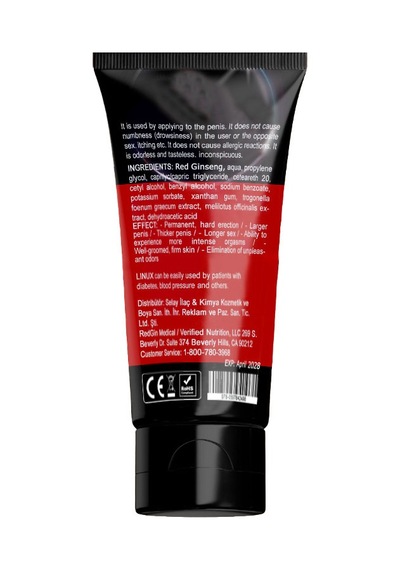 Linux Ginseng Cream 2 Adet Pen.isinizi Sertleştirmenize Uyarmanıza Enerjisini Yükseltmenize Yeni Des