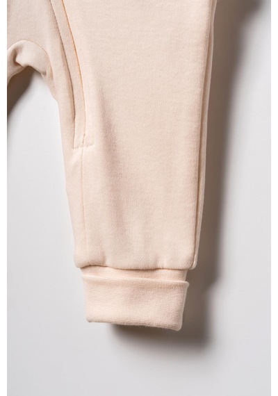 Babycosy Organic Wear Bebek Tulum Organik Pamuk , Bebek - Yenidoğan- Csy8212 Cream