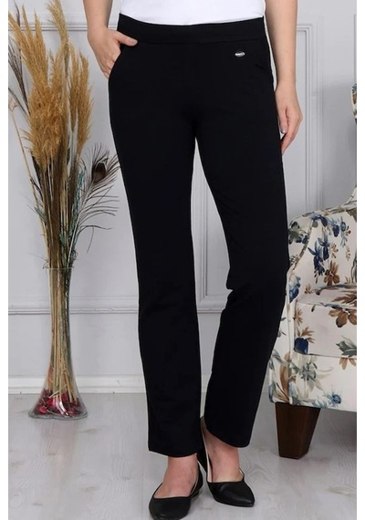 Remsa Pantalon Görünümlü Kadın Eşofman Altı Siyah