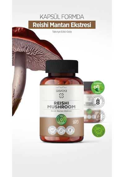 Erbatab Reishi Eki 60 Kapsül