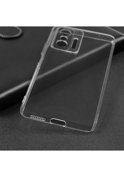 Xiaomi Mi 11T Pro 5G Kılıf Zore Şeffaf İnce ve Esnek Süper Silikon Kılıf