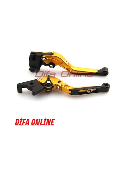 YZF R3 15-22/MT 03 18-22 Manet Ayarlı CNC KATLANIR Nikel Renk