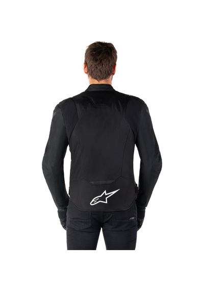 Alpinestars T-jaws V4 Wp Korumalı Motosiklet Montu Siyah Beyaz