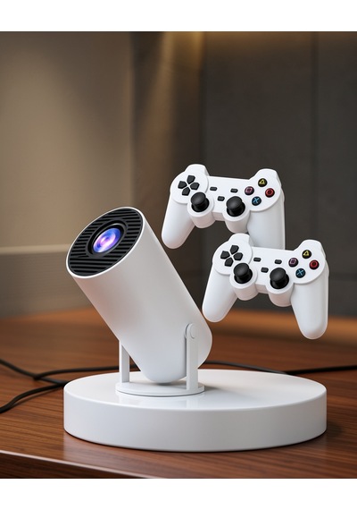 Projeksiyon Cihazı 4k Çözünürlük Çift Kollu Taşınabilir Uczm300max3-1