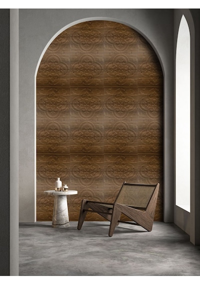 3 Boyutlu Duvar Paneli Kabartmalı Solo Desen Pvc 41x41 Cm/ 6 Adet /1 M² Antik