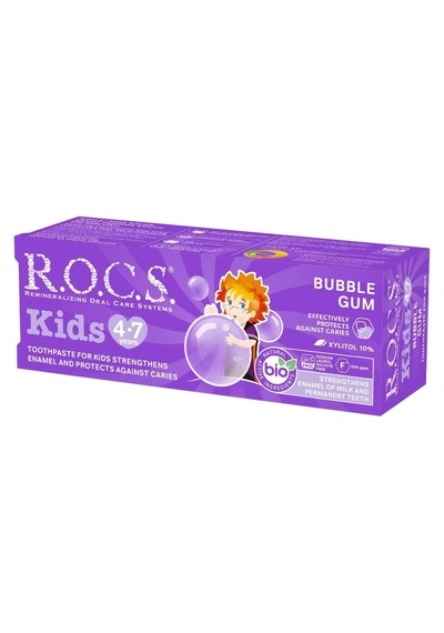 Mey İthalat .kids Diş Macunu 4-7 Yaş 35 Ml Sakız Renkli