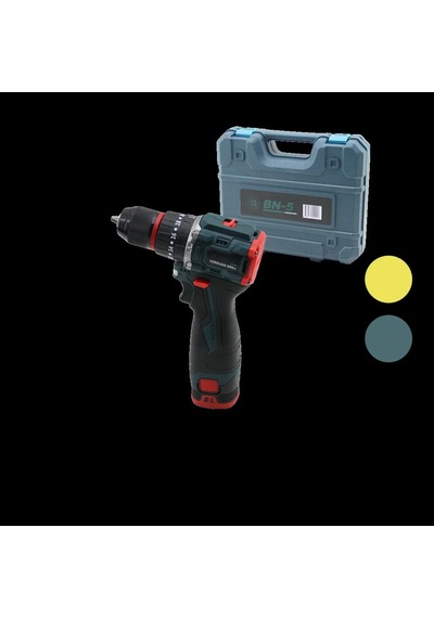 Jenerik 24v Fırçasız Şarjlı Darbeli Matkap + Uç Seti - 5.0ah, 1550 Rpm, 2 Batarya