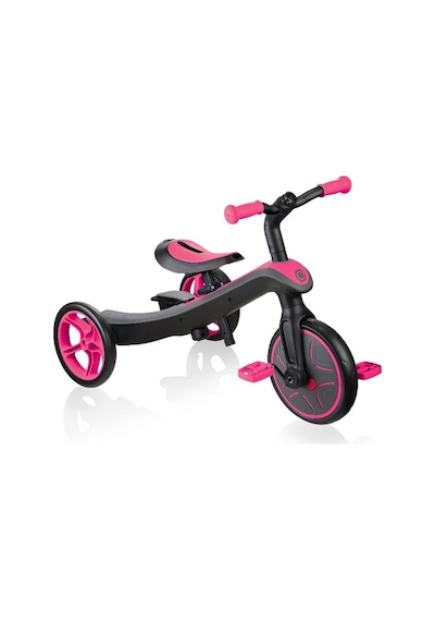 Globber Explorer 4 in 1 3 Tekerlekli Bisiklet Pembe