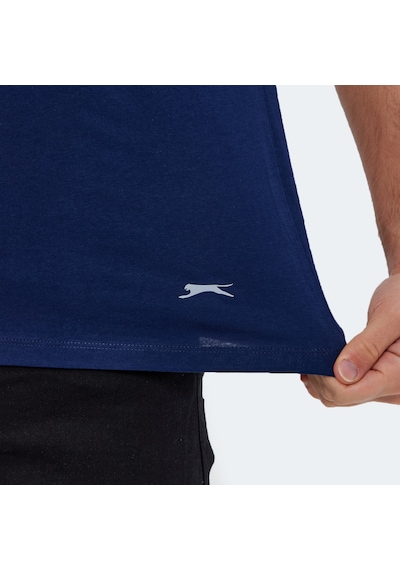 Slazenger KAURI IN Erkek Tişört Lacivert