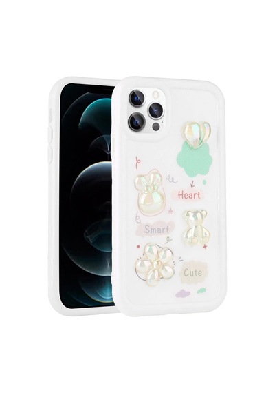 Apple Uyumlu iPhone 11 Pro Kılıf Kabartma Figürlü Parlak Toys Silikon Kapak