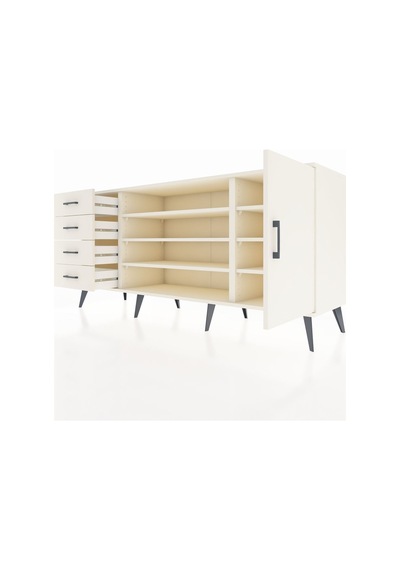Hyperion Konsol 6 Raflı 4 Çekmeceli Tek Kapaklı 176x44x83 Aytaşı-aytaşı Aytaşı Hyperion Konsol 6 Raflı 4 Çekmeceli Tek Kapaklı 176x44x83 Aytaşı-aytaşı Aytaşı