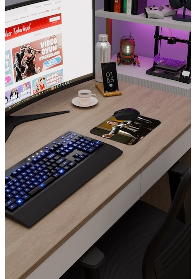 Pulp Fiction Ucuz Roman Tarantino V2 22x18 Gaming Kauçuk Kaymaz Taban Mouse Pad Fare Altlığı
