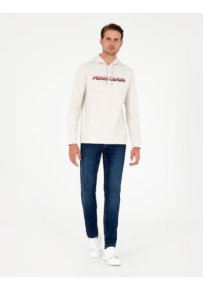 Pierre Cardin Erkek Bej Sweatshirt 50290665-vr011 Bej
