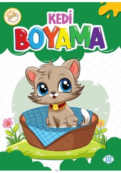 Neşeli Kedi Boyama - Yqbx-629259