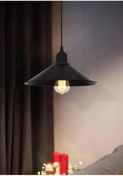 Zeno Model Siyah Yemek Masası Oturma Çocuk Yatak Odası Modern Ledli Avize