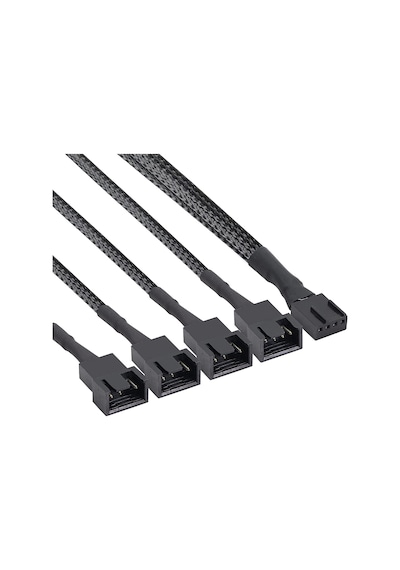 4 Pin PWM Fan Kontrol Kablosu 4p Dişi 3+3+3+4p Çoklayıcı PWM Kablo