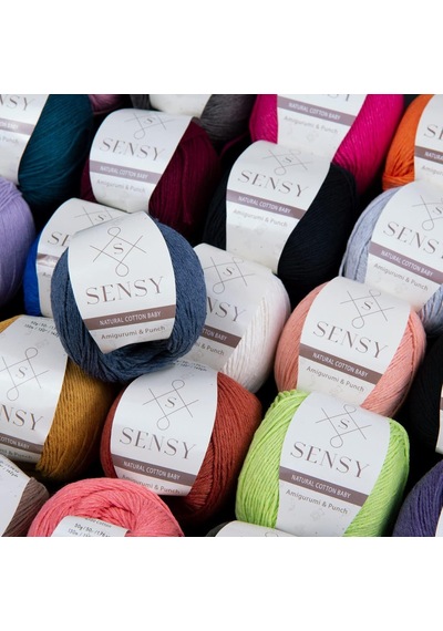 Premium Amigurumi İpi Punch Panç Baby Soft Cotton 50 Gr Örgü İp Kiremit