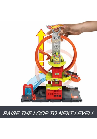 Hkx41 Hot Wheels Çember Pistli İftaiye İstasyonu