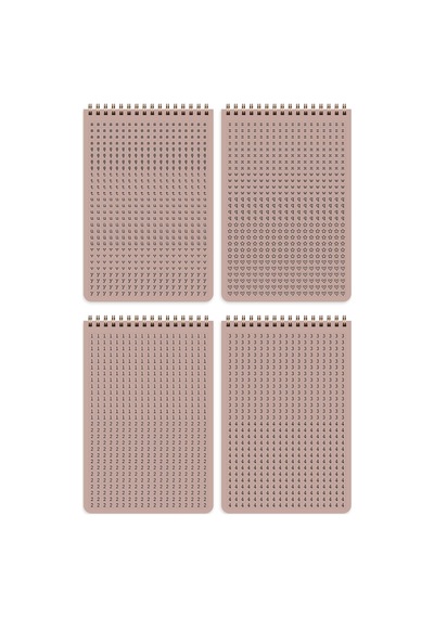 Tr A5 18 Yaprak The Typewriter Sticker Book Alfabe, Rakam Ve Noktalama İşaretleri Seti 1
