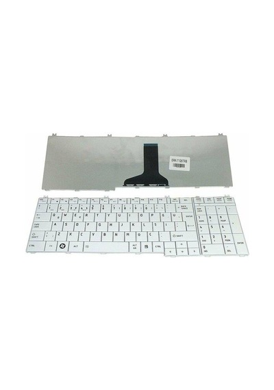 Toshiba Uyumlu Satellite C650 C660 L650 L750 Serisi Pk130ck2c20 Mp 09n13us 698 Nsk Tn0sc Beyaz Türkçe/q Notebook Klavye Tuş Takımı