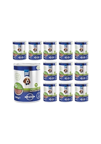 Yavru Köpek Kuzulu Pate 400 Gr X 12 Adet