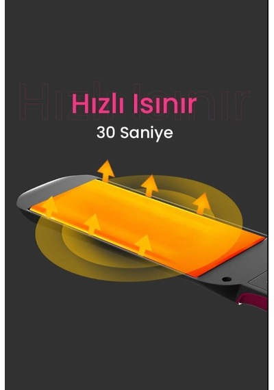 Qasul Seramik Kaplı Saç Düzleştirici
