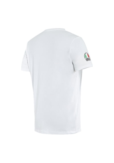Dainese Racing Service Kısa Kol Tshirt Beyaz