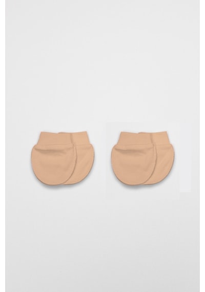 Erturkstore 2li Penye Eldiven Basıc 90108 Bej Çok Renkli